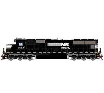 Athearn Genesis G75726 HO Scale SD70 Norfolk Southern NS 2563