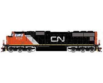 Athearn Genesis G75823 HO Scale SD70 Canadian National CN 5733 DCC Sound