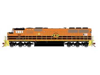 Athearn Genesis G8511 HO Scale EMD SD60 Diesel Buffalo & Pittsburgh 3887 DCC Sound
