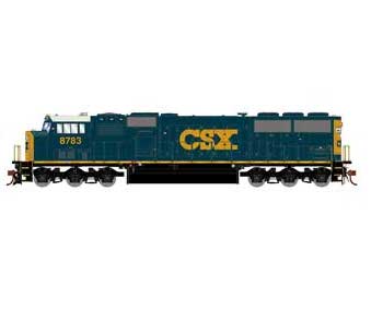Athearn Genesis G8519 HO Scale EMD SD60 Diesel CSX 8783 DCC Sound