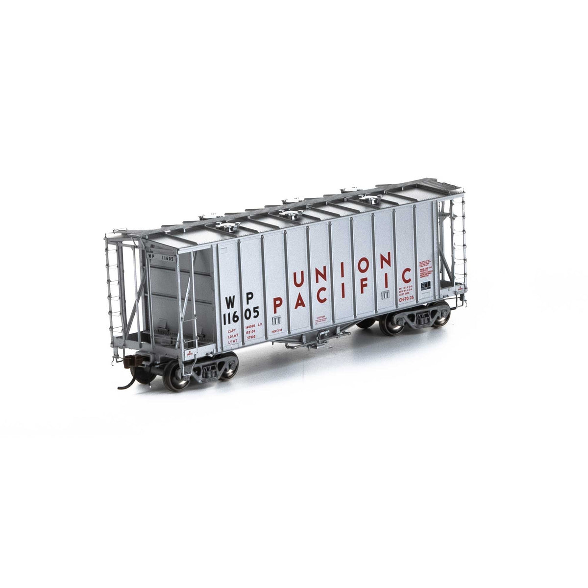 Athearn Genesis G87671 HO Scale GATC 2600 Airslide Hopper Union Pacific WP 11605