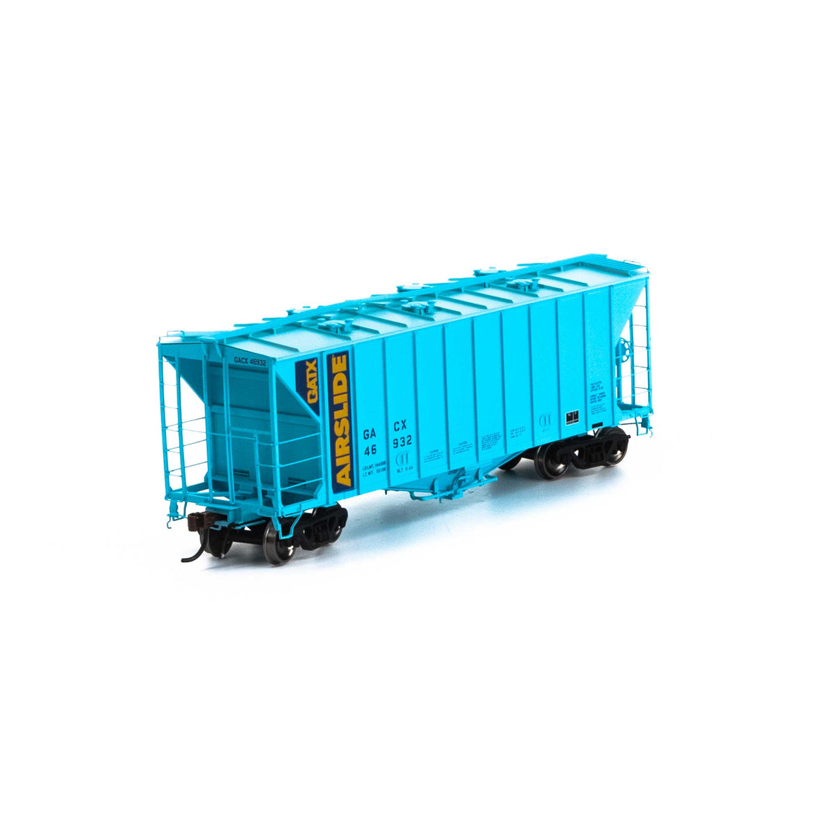 Athearn Genesis G87690 HO Scale GATC 2600 Airslide Hopper GATX 46932