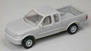Atlas 1240 HO Undecorated Ford 1997 F-150 Pickup Trucks with Standard Side