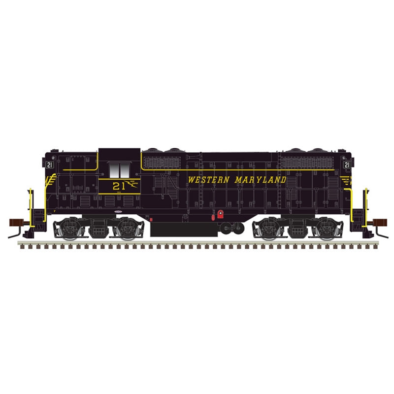 Atlas 10003962 HO Scale EMD GP7 Diesel Western Maryland WM 23 DCC Sound