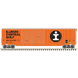 Atlas 2006583 HO Scale 50' Postwar Boxcar Illinois Central Gulf ICG 514430