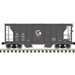Atlas Trainman 20006551 HO Scale PS-2 Covered Hopper Guilford B&M 2758