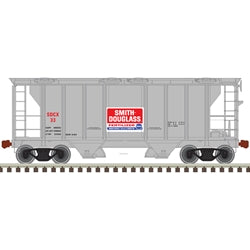Atlas Trainman 20006558 HO Scale PS-2 Covered Hopper Smith Douglass SDCX 27