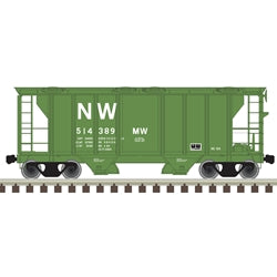 Atlas Trainman 20006563 HO Scale PS-2 Covered Hopper MW Norfolk & Western NW 514409