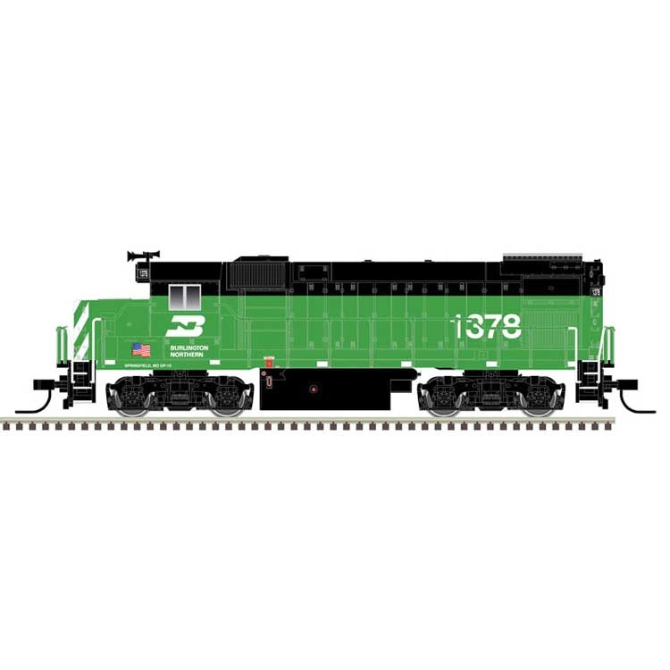 Atlas Master Trainman N Scale EMD GP15-1 Burlington Northern BN 1378