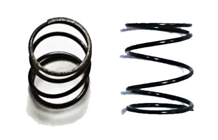 Awesomatix A12-SPR12F-C0.9 Black Front Shock Springs for A12 Pan Car