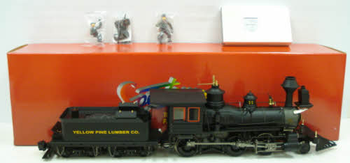 Bachmann 81496 G Scale Yellow Pine Lumber 2-6-0 Mogul Steam Locomotive
