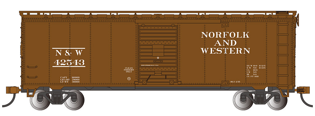 Bachmann 15011 HO Scale Boxcar Norfolk & Western N&W