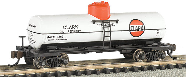 Bachmann 17857 N Scale Single Dome Tank Car Clark GATX 9489