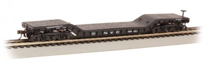 Bachmann 18341 HO Scale Heavy Duty Depressed Center Flatcar New York Central NYC 498991