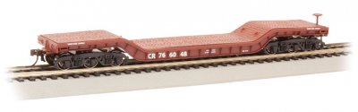 Bachmann 18342 HO Scale Heavy Duty Depressed Center Flatcar