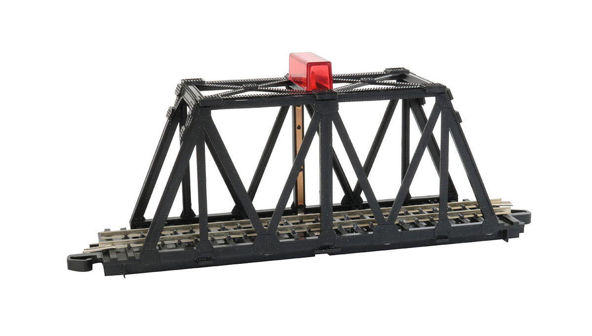 Bachmann 44873 N Scale E-Z Track Truss Bridge with Blinking Light