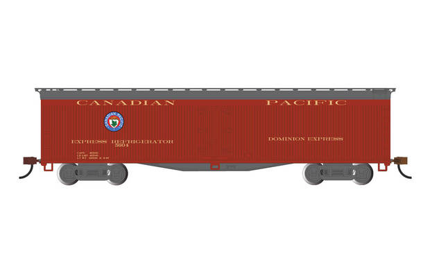 Bachmann 75701 HO Scale 50' Express Reefer Canadian Pacific CP 5604