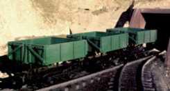 Bachmann Big Hauler 95202 G Scale (1:20.3) Green Ore Car with Metal Wheels