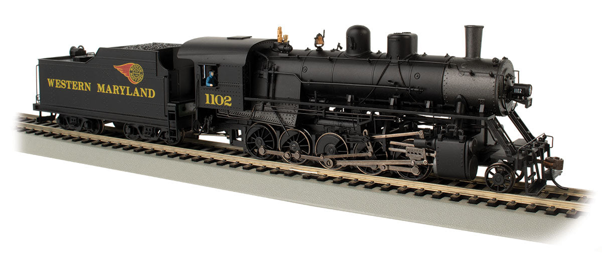 Bachmann Spectrum 85404 HO Scale 2-10-0 Decapod Steam Locomotive Western Maryland WM 1102 with DCC WOW Sound