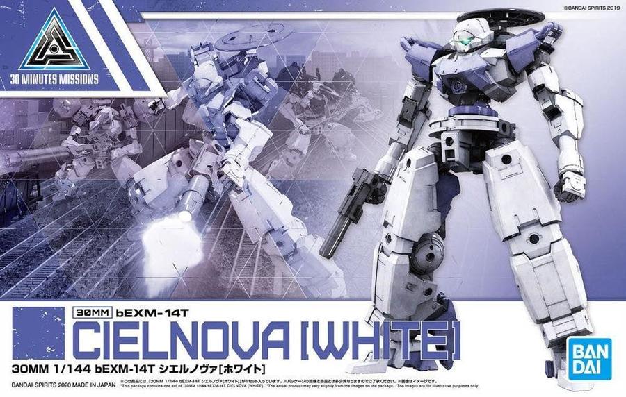 Bandai 2530630/5060751 30MM #031 bEXM14T Cielnova White 30 Minute Missions