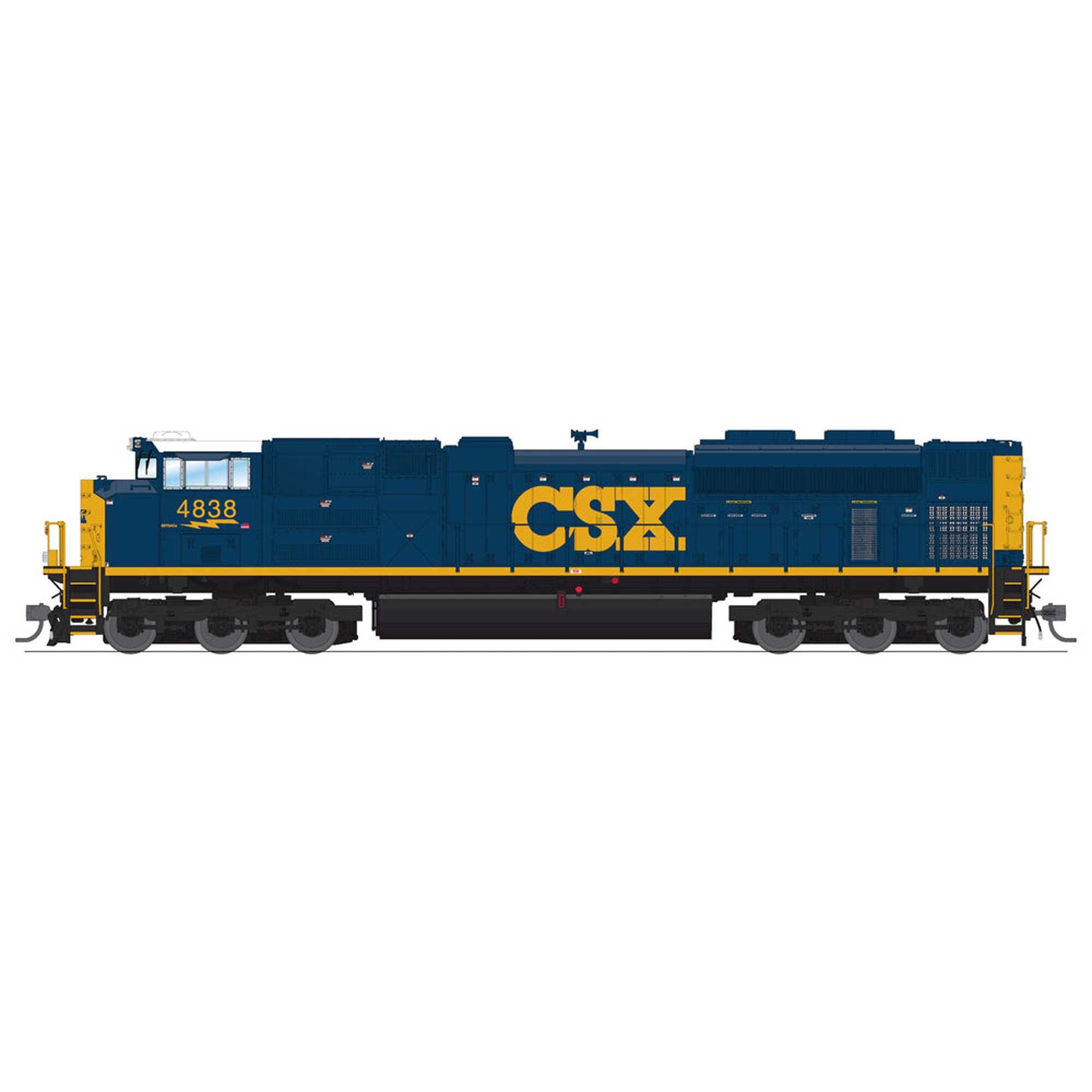 HO EMD SD70ACe Locomotive CSX 4845 YN3 Paint (BLI8707)