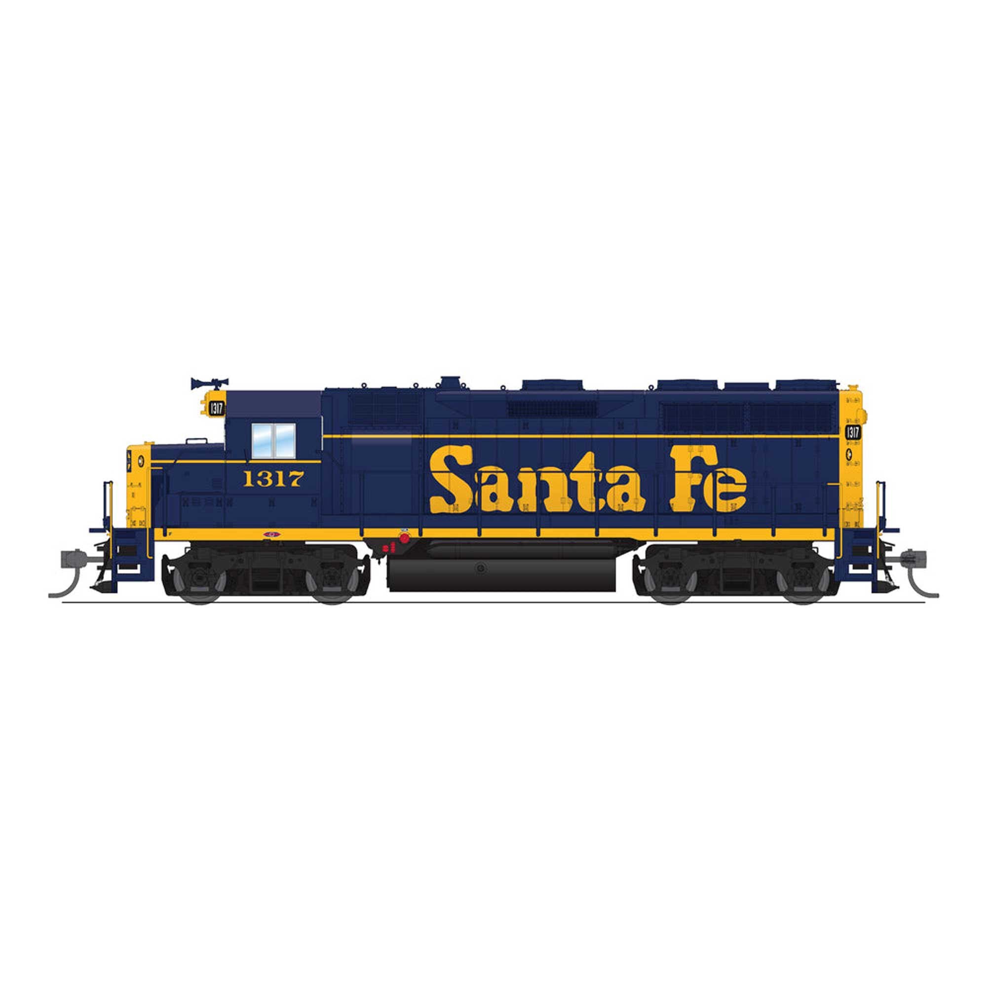 HO EMD GP35 ATSF 3338 Bookend Scheme with Paragon4 Sound (BLI8882)