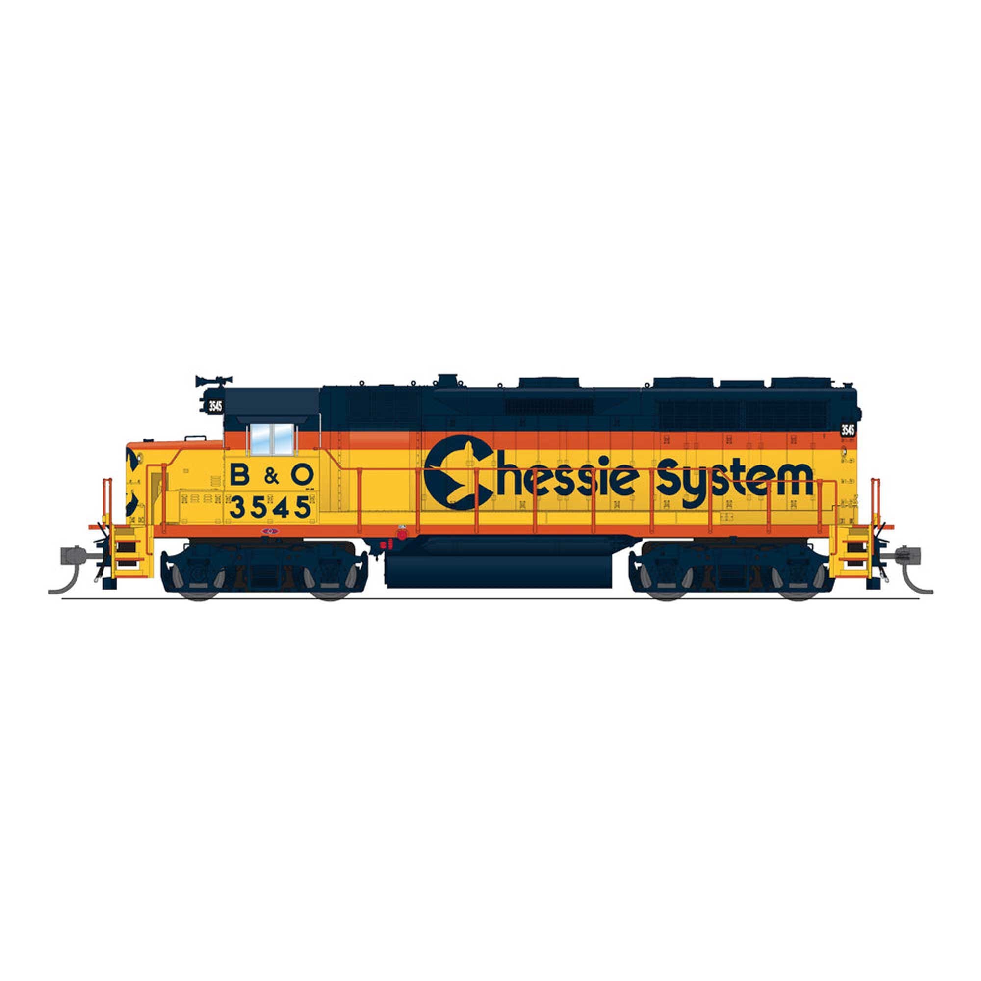 HO EMD GP35 B&O 3545 Chessie System Diesel Locomotive (BLI8884)