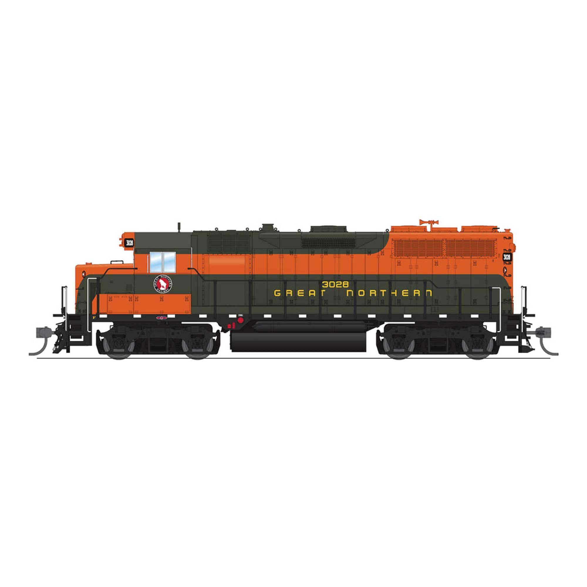 HO EMD GP35 GN 3035 Simplified Empire Builder Model (BLI8895)
