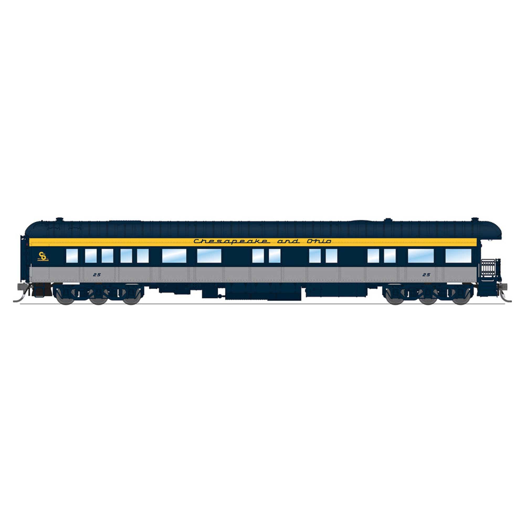 HO Scale Chesapeake & Ohio Business Car #25 (BLI8951)