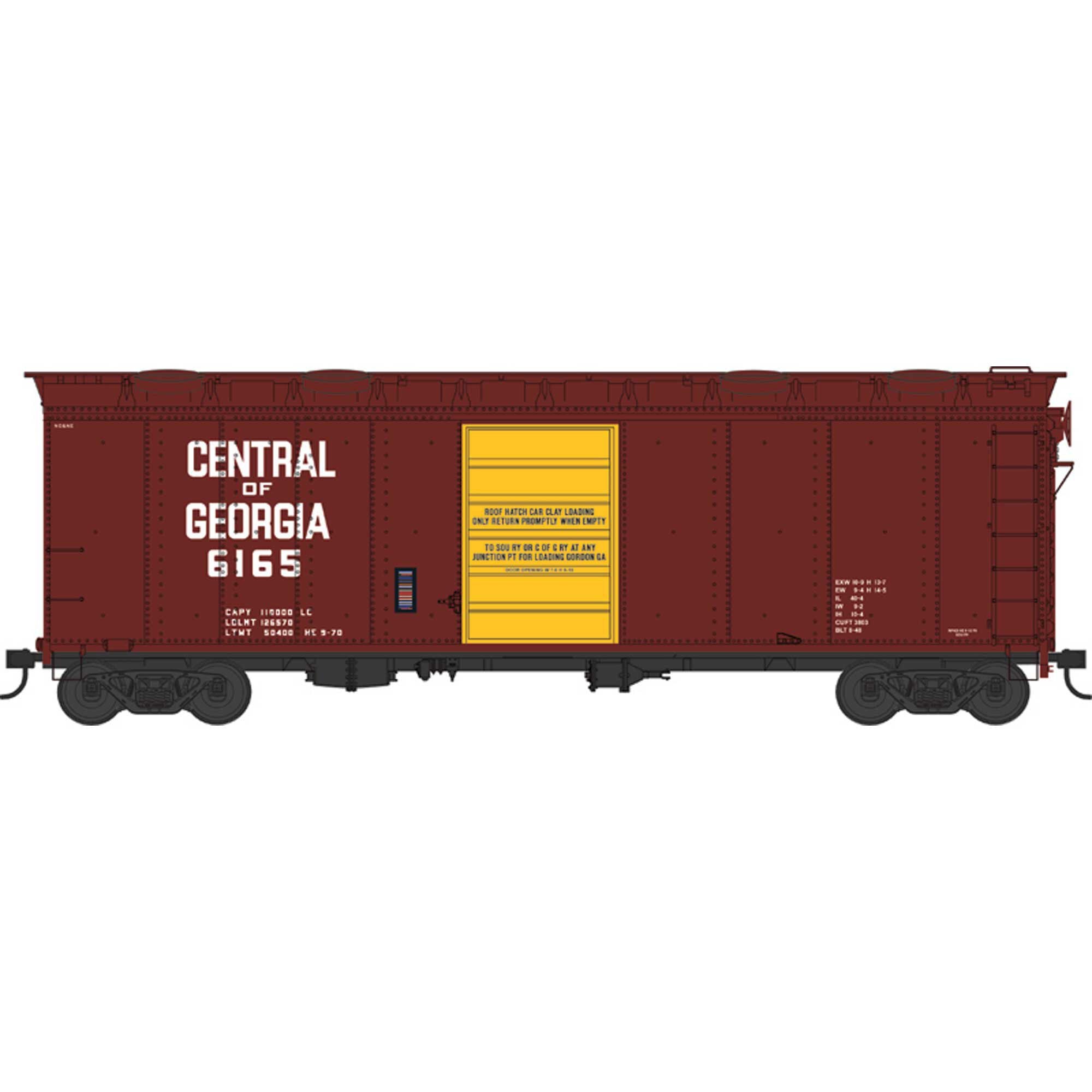 HO 40ft Boxcar COFG with Hatches (BOW43153)