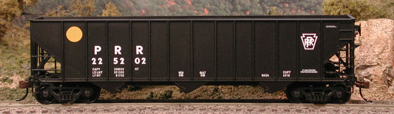 Bowser 40660 HO Scale 100 Ton 3 Bay Open Hopper Pennsylvania PRR 223380