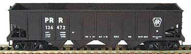 Bowser 54063 HO Scale H21 4 Bay Open Hopper Pennsylvania PRR No # Kit