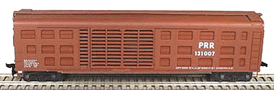 Bowser 55467 HO Scale K9 50' Stock Car Pennsylvania PRR #'s Vary Kit