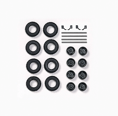 Busch 49955 HO Scale Robur Truck Tire Set