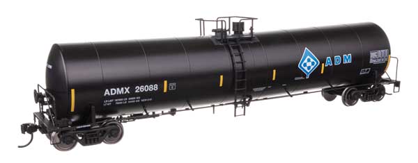 Walthers Mainline 910-48224 HO Scale Trinity Tank Car RTR ADM #26088