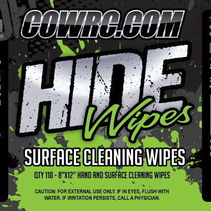 COW RC Hide Wipes Hand and Surface Cleaning Wipes