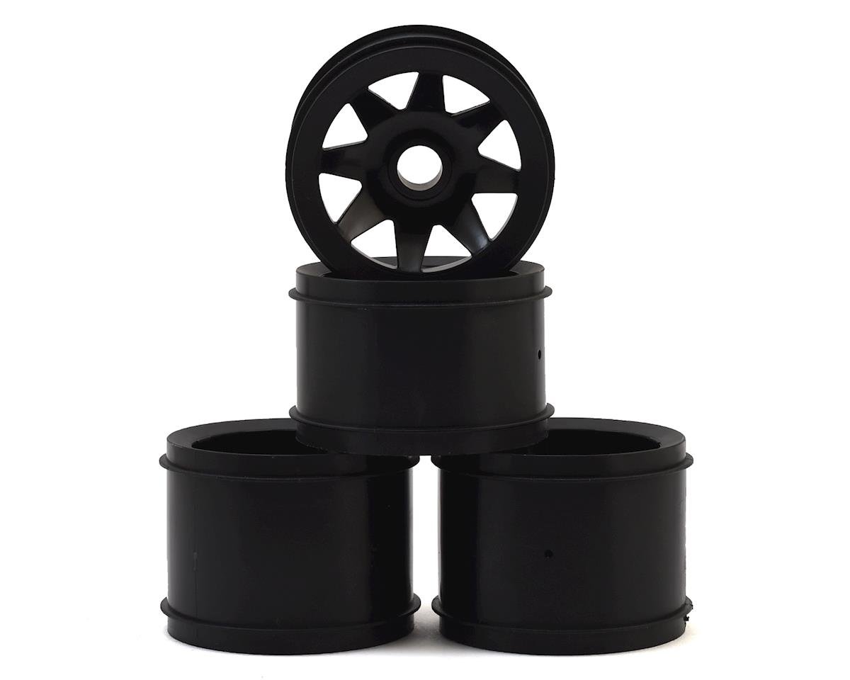 CRC 2310 Black GTR Rubber Tire Wheels