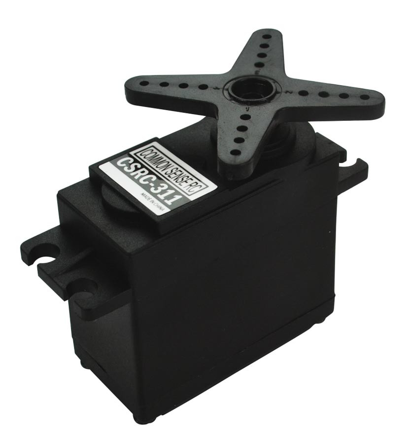 Common Sense RC CSRC-311 Standard Servo - V2 CSRC-311-M49 (CSRC-311-M49)
