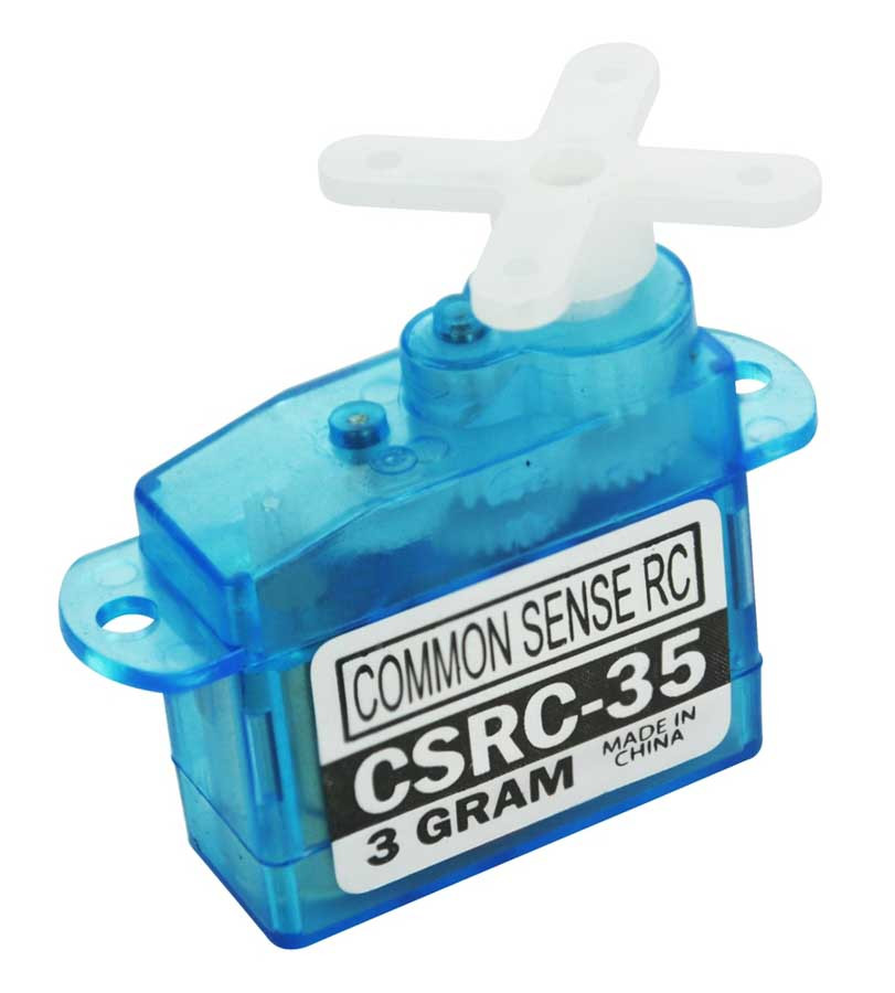 Common Sense RC CSRC-35 Ultra Nano Servo - 3 gram CSRC-35-M49 (CSRC-35-M49)