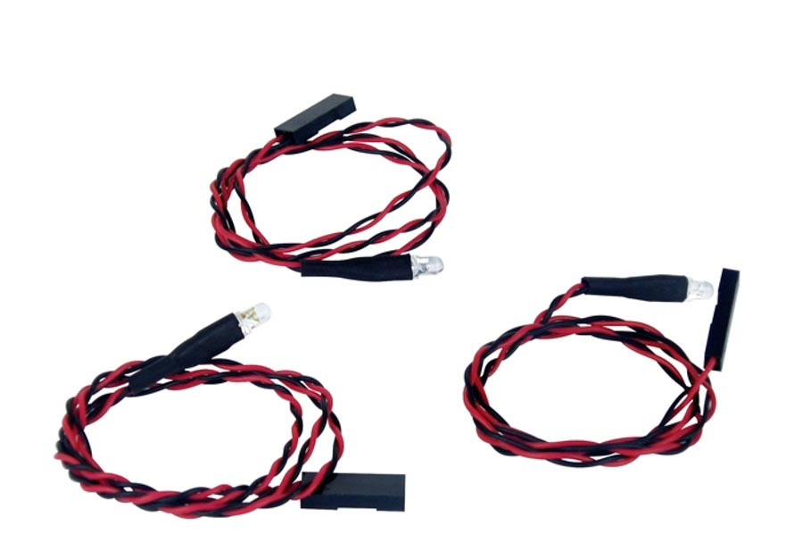 Common Sense RC LS4FGAUGE Multi-color LED Night Flying Set for Lipo Fuel Gauge (LS4FGAUGE)