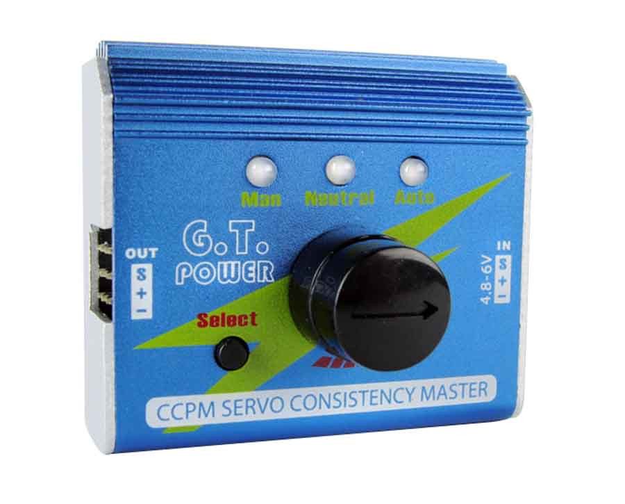 Common Sense RC G.T. Power Premium Servo Tester - CCPM Servo Consistency Master SERVTESTER (SERVTESTER)