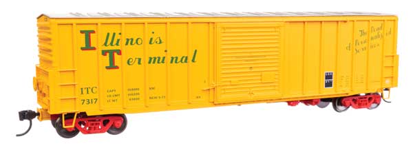 Walthers Mainline 910-46013 HO Scale 50' ACF Boxcar RTR Illinois Terminal #7317