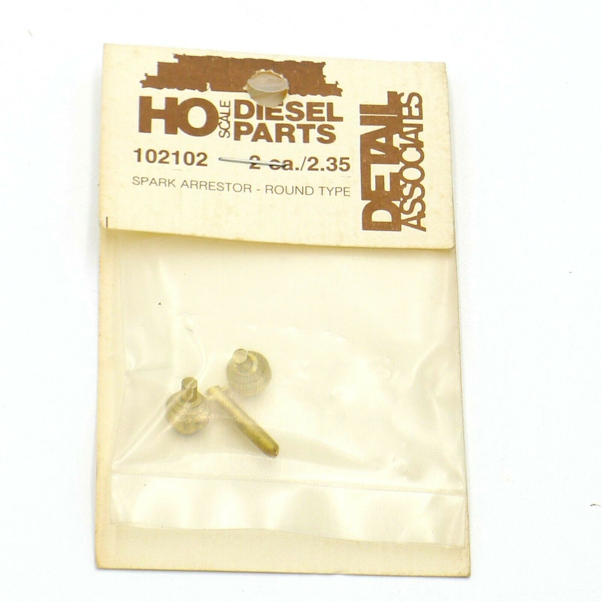 Details Associates 102102 Round Brass Spark Arrestors