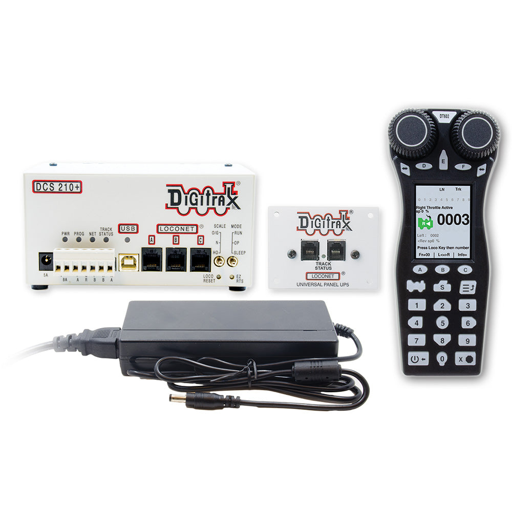 Digitrax EVOX Evolution Express Advanced 5A-8A DCC Starter Set