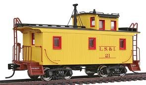 Walthers 7691 HO LS&I DMIR Caboose #20