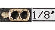 Detail Associates 101023 HO Scale Dual Headlight -- Brass