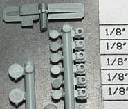 Detail Associates 1025 HO Scale Ditch Light- SP -- High Type w/MU