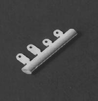 Detail Associates 1104 HO Scale Lift Rings -- Tabs - Roof & Side