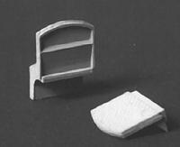 Detail Associates 1401 HO Scale EMD Drop Steps pkg(2) -- Early GP,