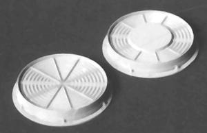 Detail Associates 2003 HO Scale Cooling Fans pkg(4) -- 48" Flat